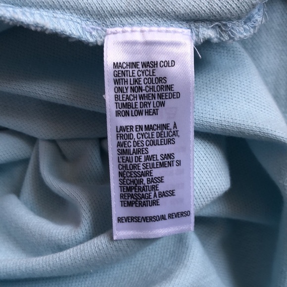 A Blue and White Dress, IZOD, size Medium - Picture 4 of 4